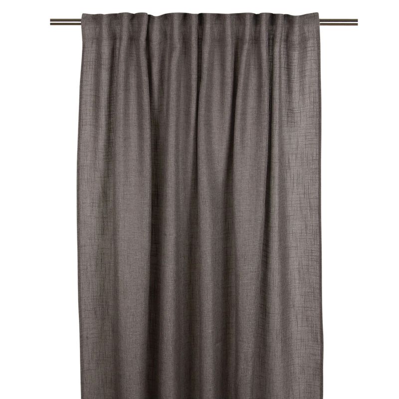 Fondaco Brooklyn Gardinlängder Multiband Grå 2x140x280 cm