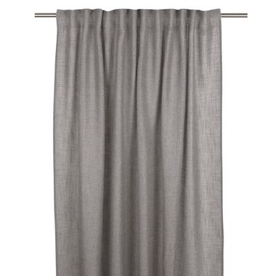 Fondaco Brooklyn Stålgrå Gardinlängder Multiband 2x140x280 cm