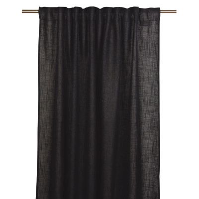 Fondaco Alan Gardinlängder Multiband Svart 2x140x300 cm