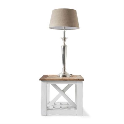Riviera Maison Chateau Chassigny sidobord 60x60 cm brun