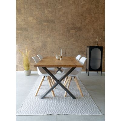 House Nordic Toulon matbord M, Natur 95 x 200 x 75 cm