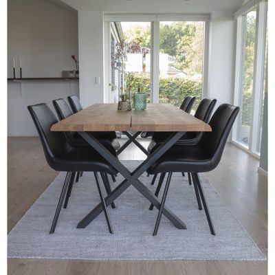 House Nordic Toulon matbord M, Natur 95 x 200 x 75 cm