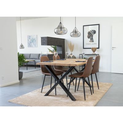 House Nordic Toulon matbord S, Natur 95 x 140 x 75 cm