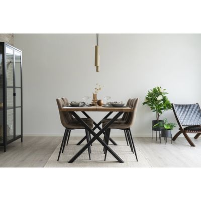 House Nordic Toulon matbord S, Natur 95 x 140 x 75 cm