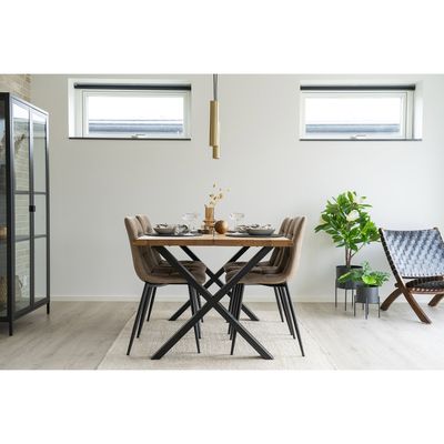 House Nordic Toulon matbord S, Natur 95 x 140 x 75 cm