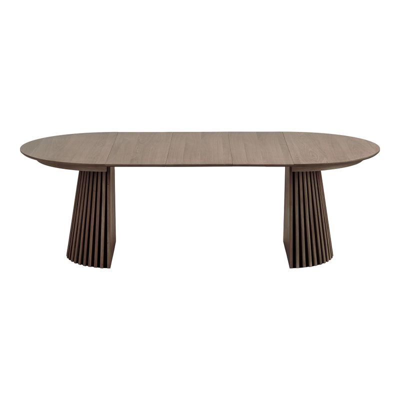 House Nordic Osaka 240 cm runt matbord utdragbart, Smoked