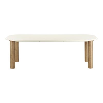House Nordic Fondi Matbord - Cementlook, sand/brun, 100x240x76 cm