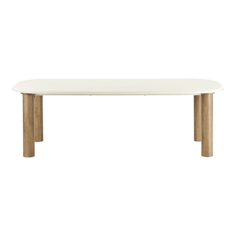 House Nordic Fondi Matbord - Cementlook, sand/brun, 100x240x76 cm