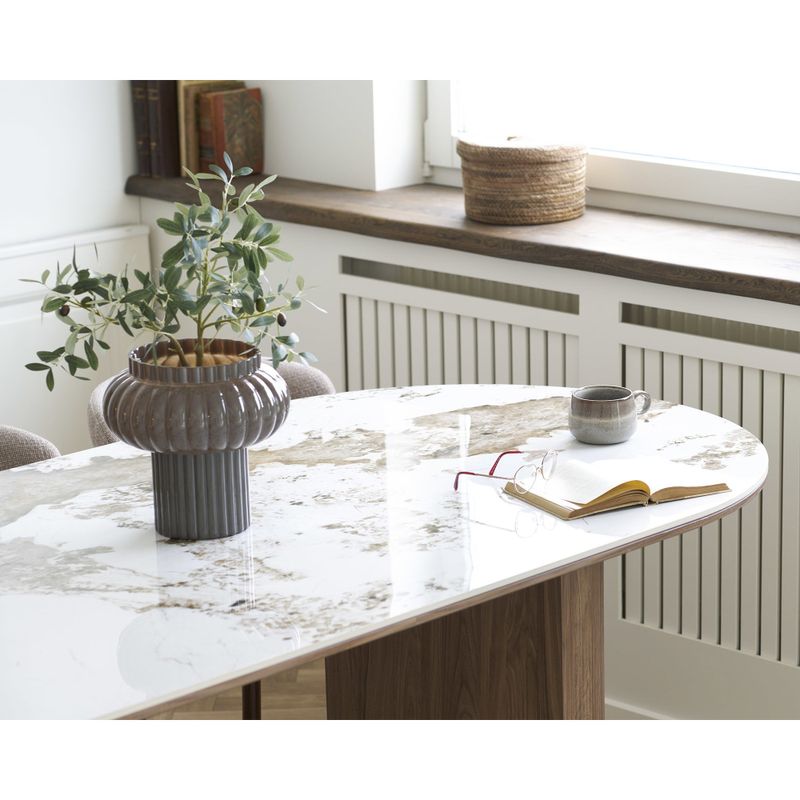 House Nordic Athens matbord avlångt, Vit 100 x 210 x 76 cm