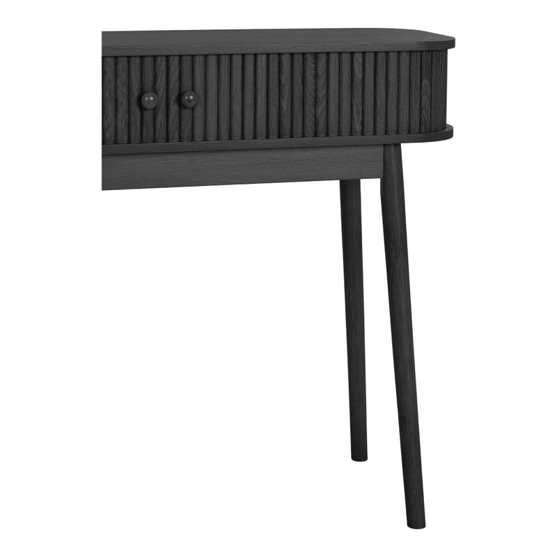 House Nordic Nikko Konsolbord - 2 dörrar, svart, 100x30x80 cm