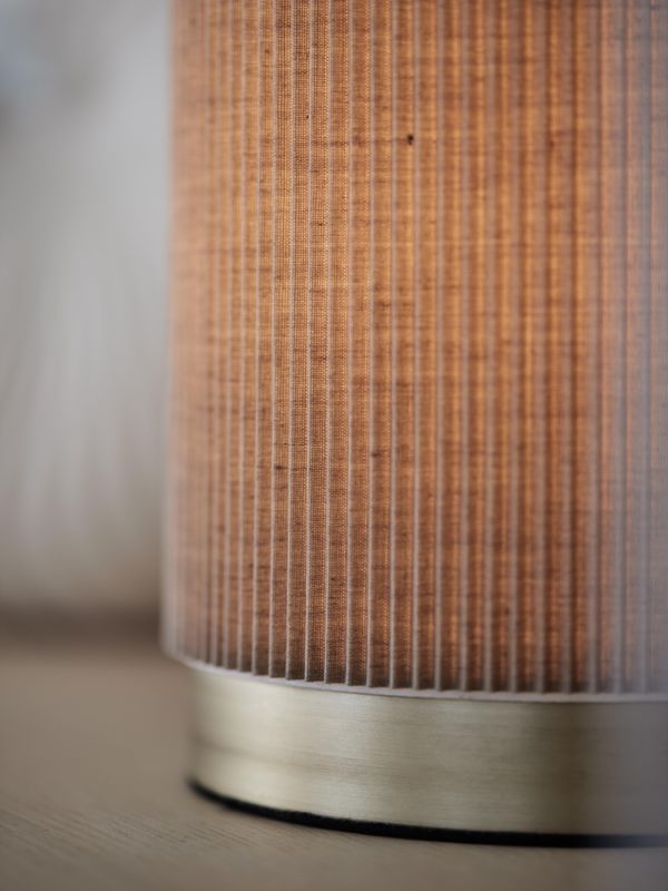 PR Home Dora bordslampa Beige 25 cm