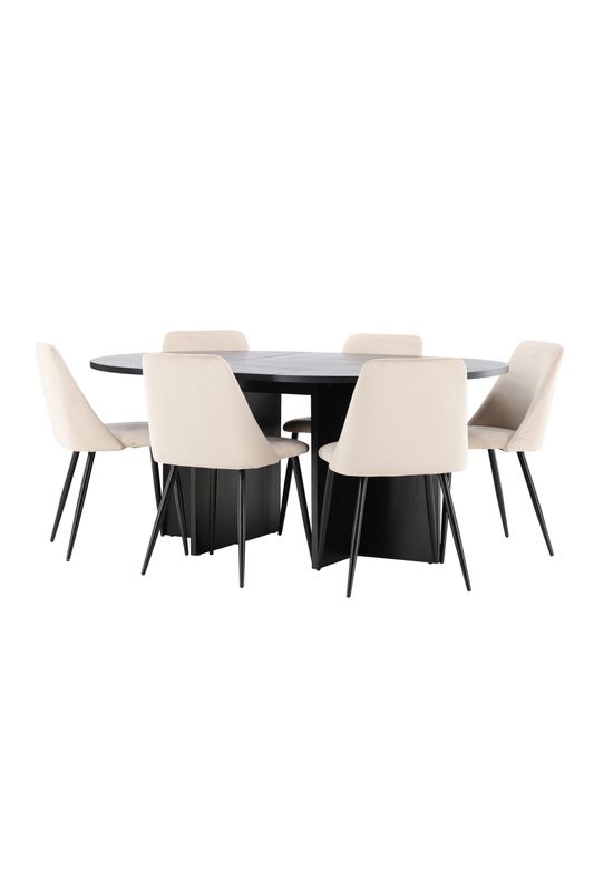 Venture Home Matbord Strada med Night Stol