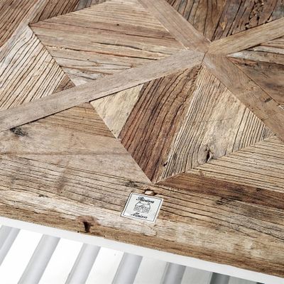 Riviera Maison Chateau Chassigny soffbord 90x90 cm brun