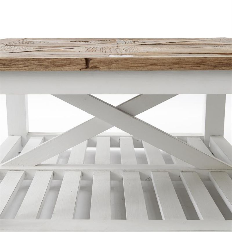Riviera Maison Chateau Chassigny soffbord 90x90 cm brun