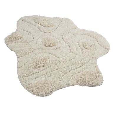 Fondaco Viggo Matta Beige 90x110 cm