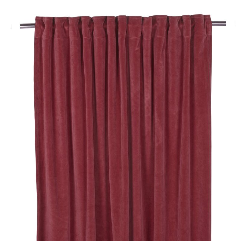 Fondaco Esther Gardinlängder Multiband Röd 2x135x300 cm