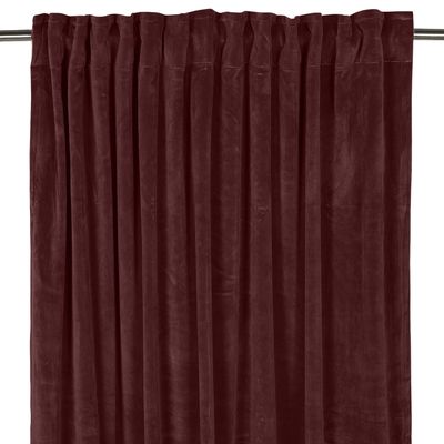 Fondaco Esther Gardinlängder Multiband Vinröd 2x135x300 cm