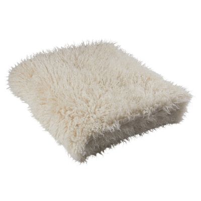 Fondaco Curly Pläd Offwhite 120x150 cm