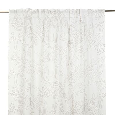 Fondaco Denise Gardinlängd Multiband Offwhite 1x280x300 cm