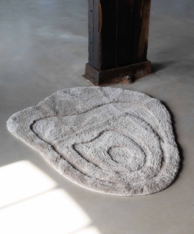 Fondaco Ross Badrumsmatta Lin 100x120 cm