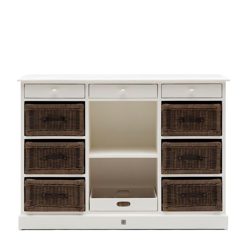 Riviera Maison Rangez en Plus skänk 114x40 cm vit