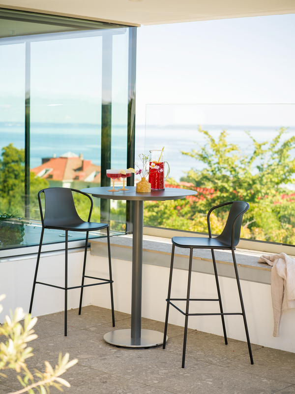 Brafab Peace barbord 80 cm antracit