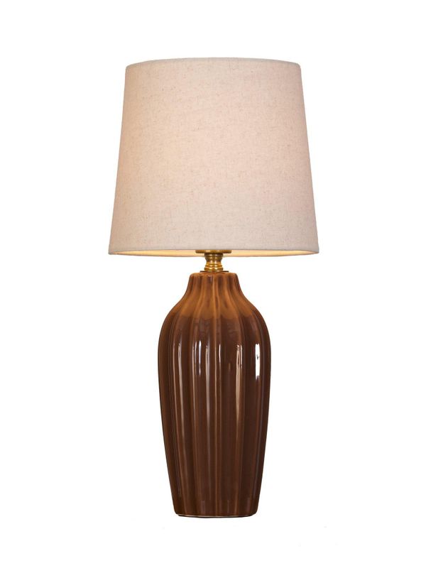 PR Home Lyon bordslampa 39 cm Brun 39 cm