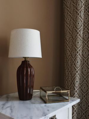 PR Home Lyon bordslampa 39 cm Brun 39 cm
