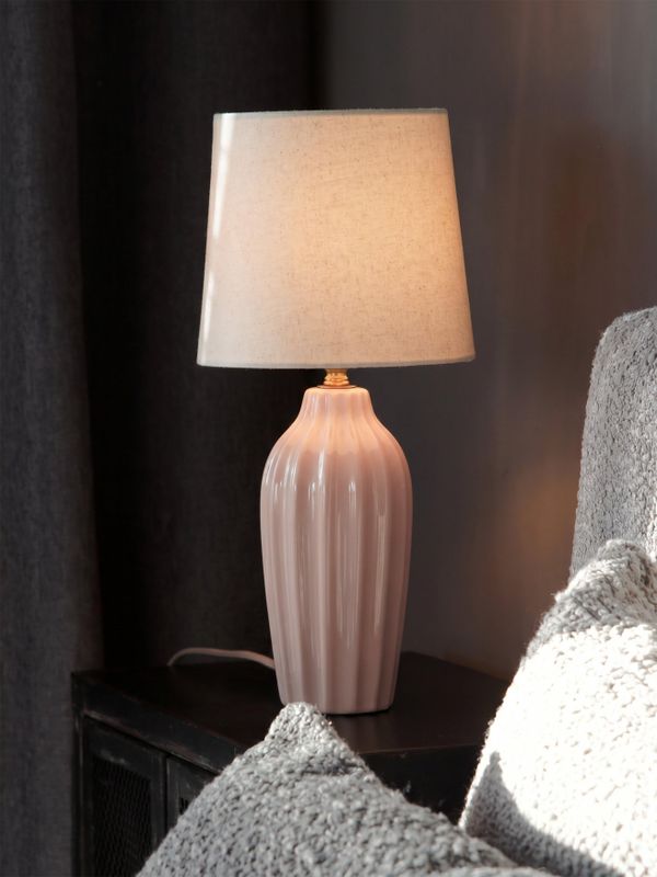 PR Home Lyon bordslampa 39 cm Ljus rosa 39 cm