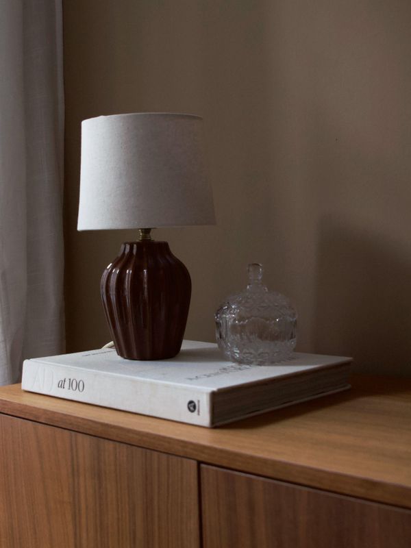 PR Home Lyon bordslampa 31 cm Brun 31.5 cm