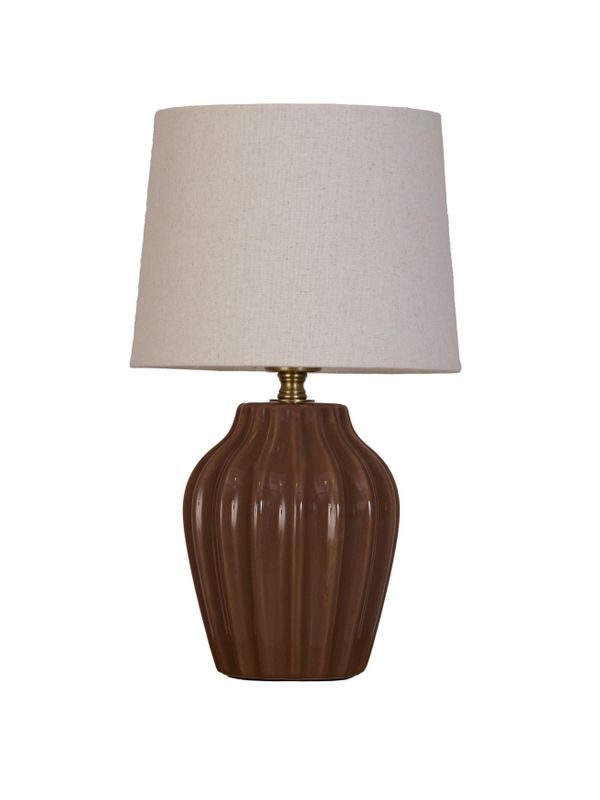 PR Home Lyon bordslampa 31 cm Brun 31.5 cm