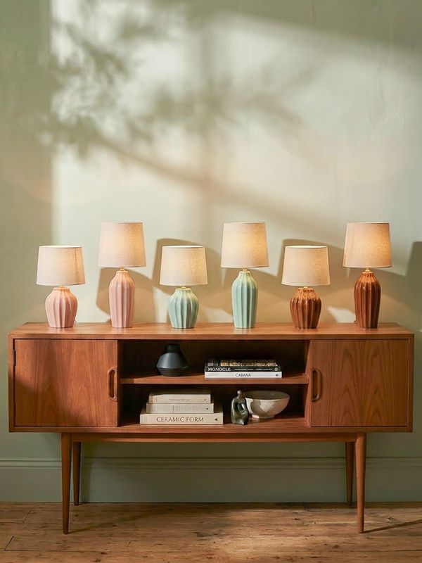 PR Home Lyon bordslampa 31 cm Brun 31.5 cm