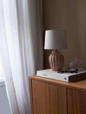PR Home Lyon bordslampa 31 cm Ljus rosa 31.5 cm