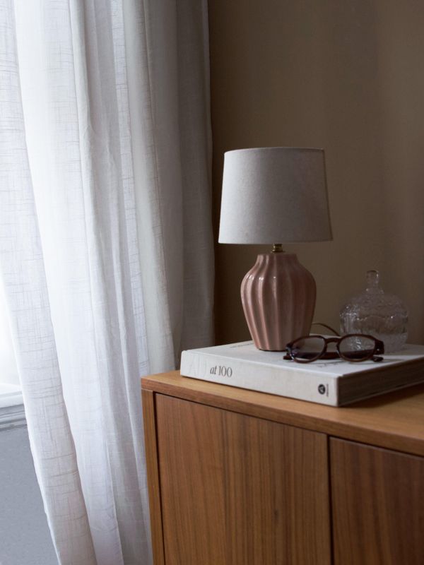 PR Home Lyon bordslampa 31 cm Ljus rosa 31.5 cm