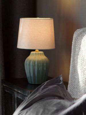 PR Home Lyon bordslampa 31 cm Ljus turkos 31.5 cm