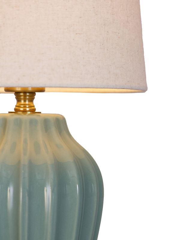PR Home Lyon bordslampa 31 cm Ljus turkos 31.5 cm