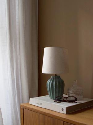 PR Home Lyon bordslampa 31 cm Ljus turkos 31.5 cm