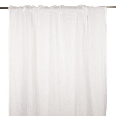 Fondaco Linnea Gardinlängder Multiband Offwhite 2x130x280 cm
