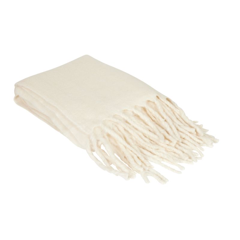Fondaco Nord Enf.offwhite Pläd 130x170CM+20 cm
