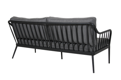 Brafab Coleville 2,5-seater Soffa Svart/Grå