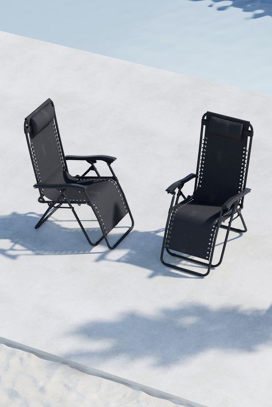 Venture Home Vulcano Solsäng 2-pack