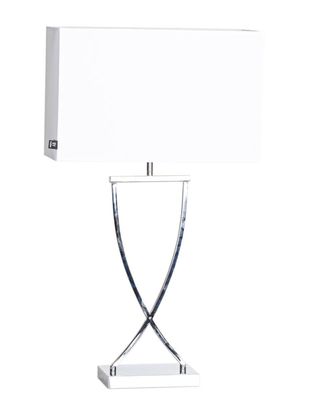 By Rydéns Omega bordslampa H69 cm vit