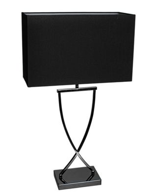 By Rydéns Omega bordslampa H69 cm svartkrom