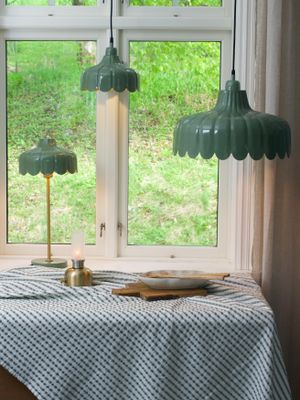 PR Home Wells taklampa Mossa/guld 43 cm