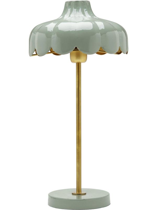 PR Home Wells bordslampa Grön/guld 50 cm