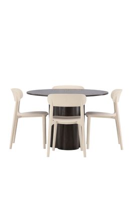 Venture Home Olivia Rund Matgrupp