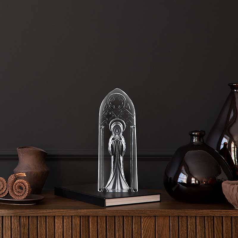 Målerås Madonna – Handgjutet Kristallblock