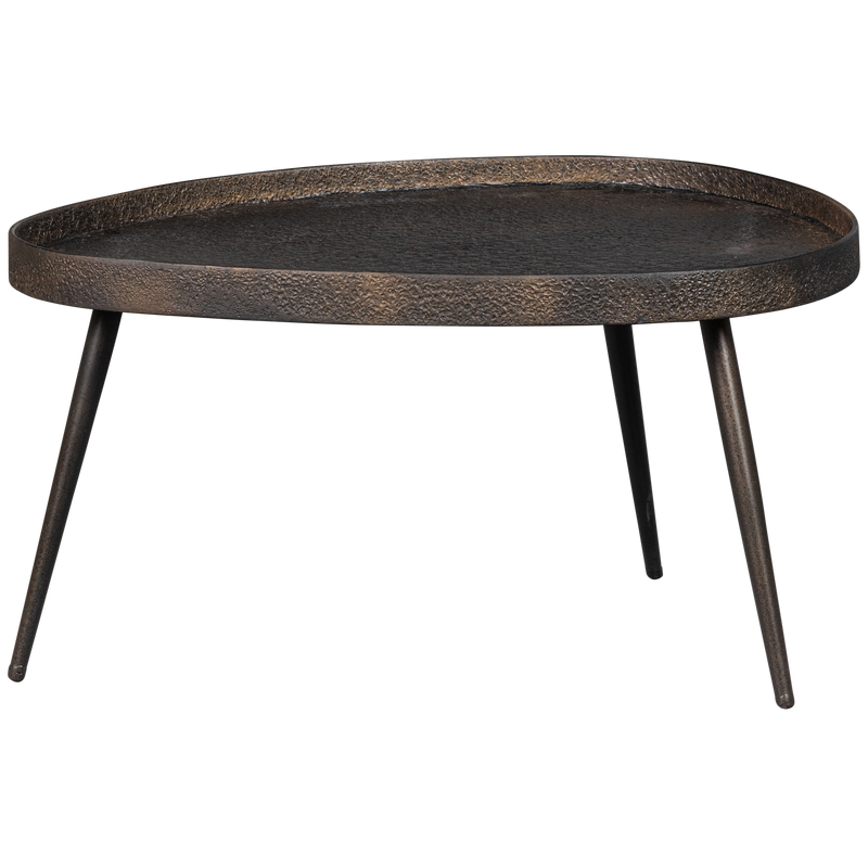 WOOOD Crude Sidobordset i Antik Brons - Set om 2