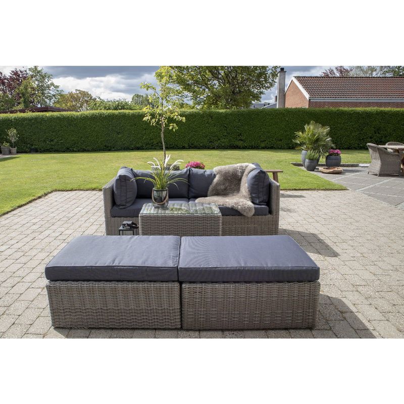 House Nordic Rossi Loungeset Grå