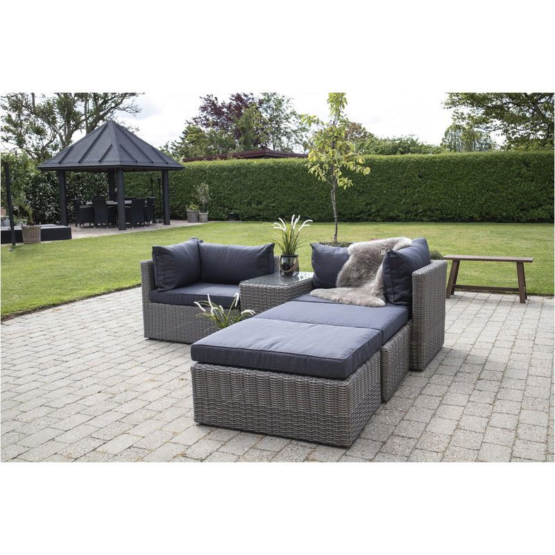 House Nordic Rossi Loungeset Grå